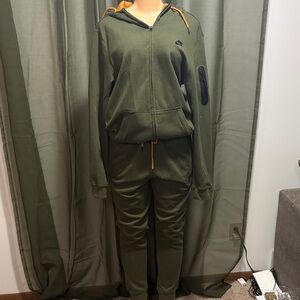 Nike Olive Green Women's Track Suit